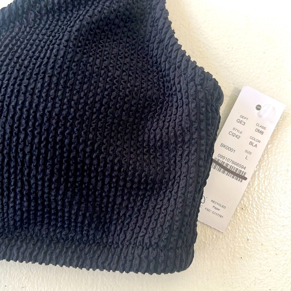 J.Crew Claudia O-ring scrunchie bikini top - Picture 4 of 8